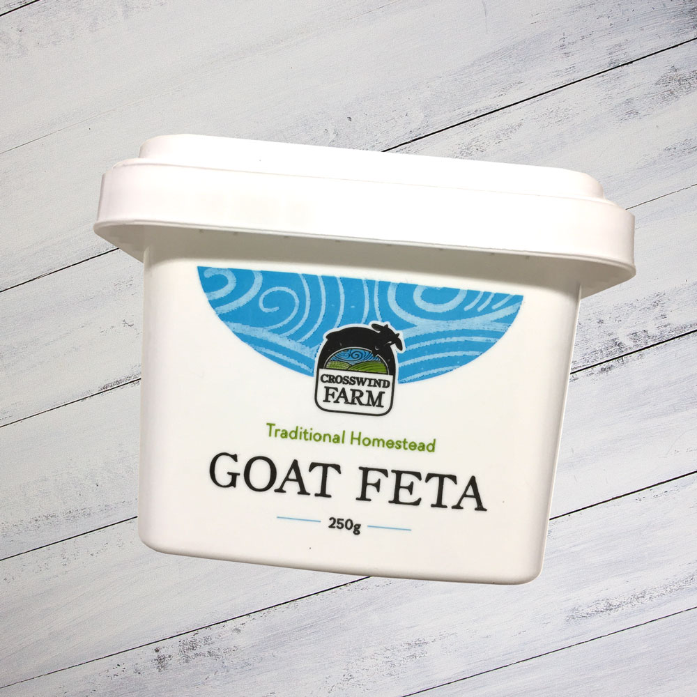 Crosswind Farm Goat Feta Traditional (250g) *NOT AVAILABLE FOR WEDNESDAY DELIVERY Ottawa